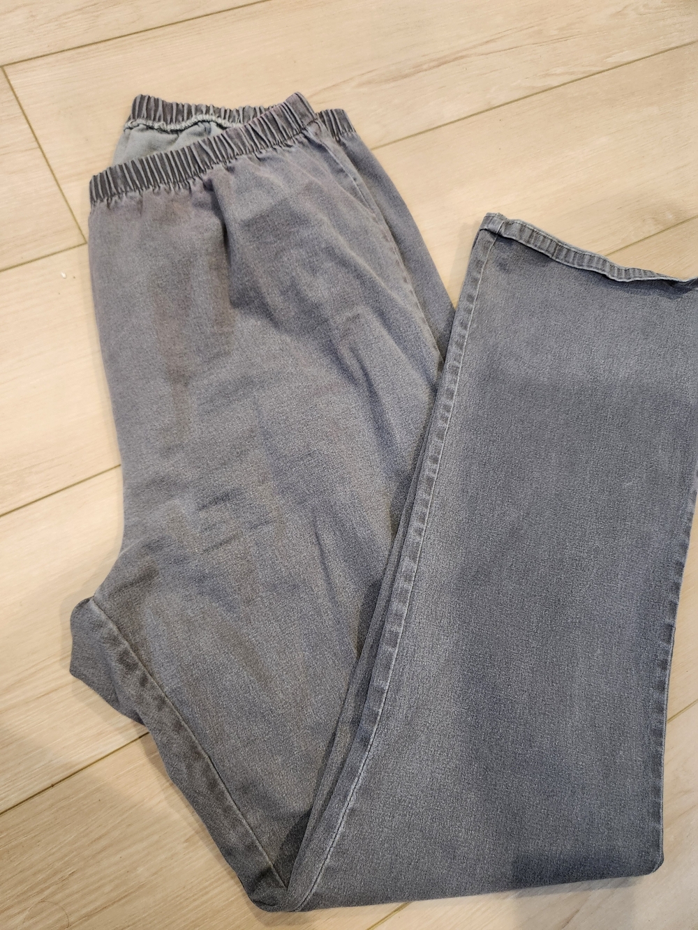 Denim 24/7 Women's Boot Cut Jeans in Faded Blue